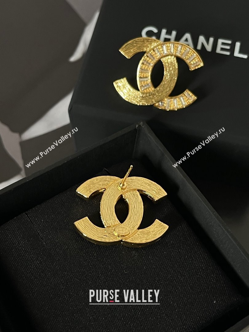 Chanel CC Earrings CH101122 Gold 2024 (YF-24101122)