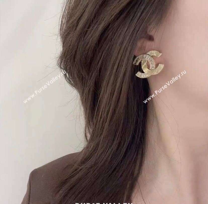 Chanel CC Earrings CH101122 Gold 2024 (YF-24101122)