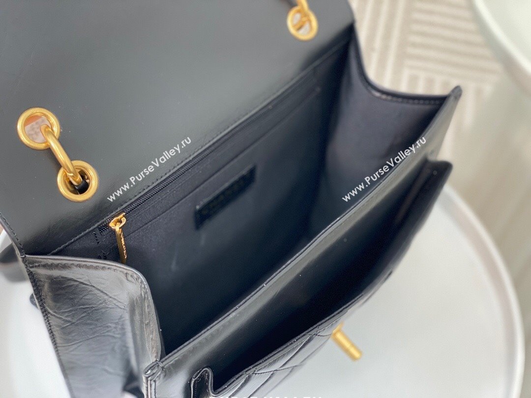 Chanel Calfskin Message Backpack AS3931 Black 2023 Top (SM-23112826)