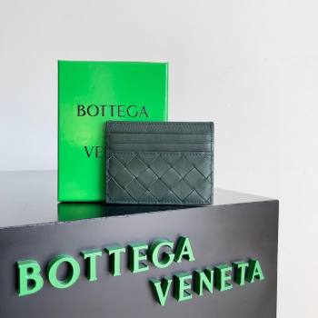 Bottega Veneta Intrecciato Credit Card Case 749449 Green 2024 (MS-24012307)