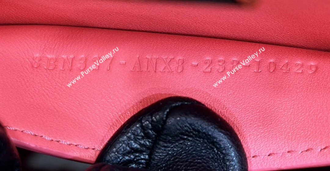 Fendi Peekaboo ISeeU Small Bag in Pink Interlaced Leather 80138M 2024 Top (CL-24031514)