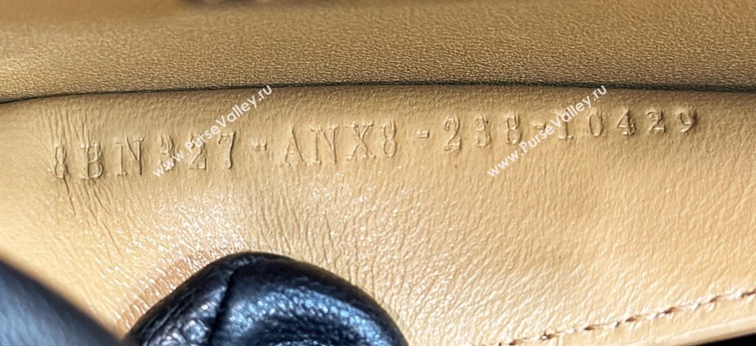 Fendi Peekaboo ISeeU Small Bag in Camel Interlaced Leather 80138M 2024 Top (CL-24031515)