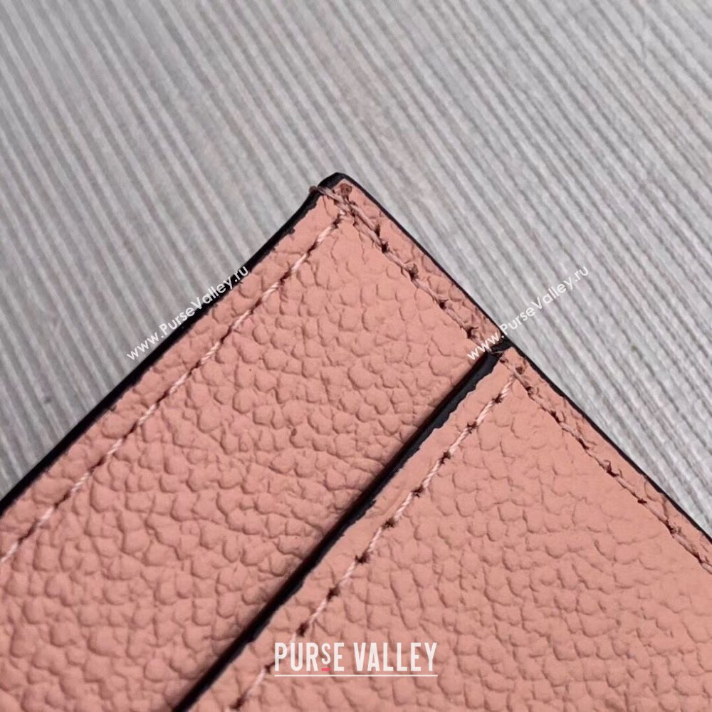 Louis Vuitton Card Holder in Pink Monogram Leather M69174 2020 (KI-20112403)