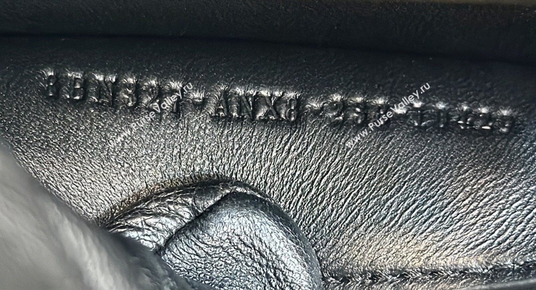 Fendi Peekaboo ISeeU Small Bag in Black Interlaced Leather 80138M 2024 Top (CL-24031516)