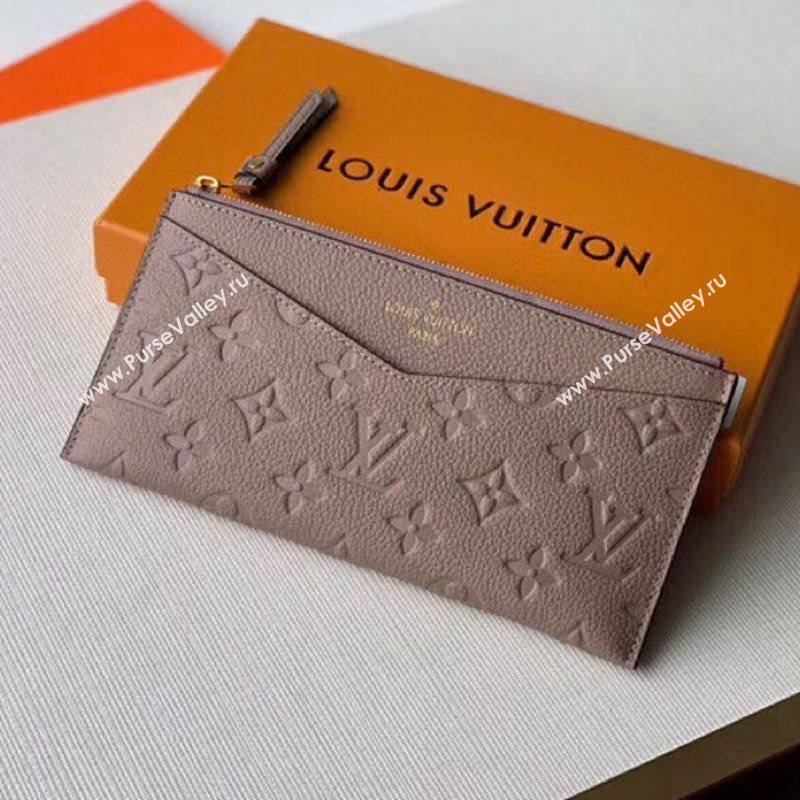 Louis Vuitton Pochette Mélanie BB Pouch in Beige Monogram Leather M68714 2020 (KI-20112407)