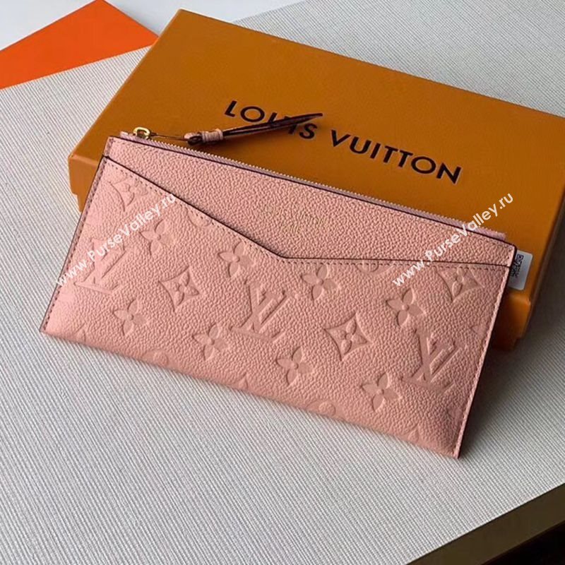 Louis Vuitton Pochette Mélanie BB Pouch in Pink Monogram Leather M68712 2020 (KI-20112408)