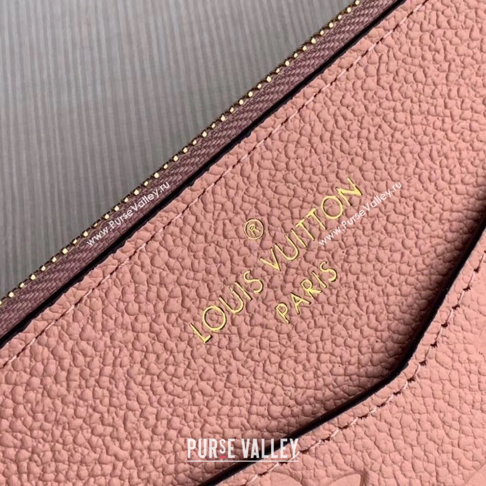 Louis Vuitton Pochette Mélanie BB Pouch in Pink Monogram Leather M68712 2020 (KI-20112408)