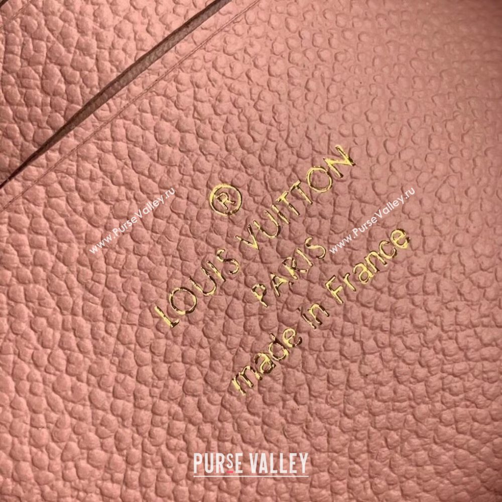 Louis Vuitton Pochette Mélanie BB Pouch in Pink Monogram Leather M68712 2020 (KI-20112408)
