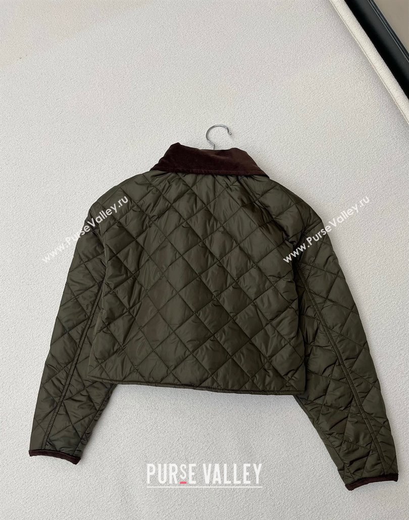 Prada Padded Jacket P112916 Green 2023 (Q-23112916)