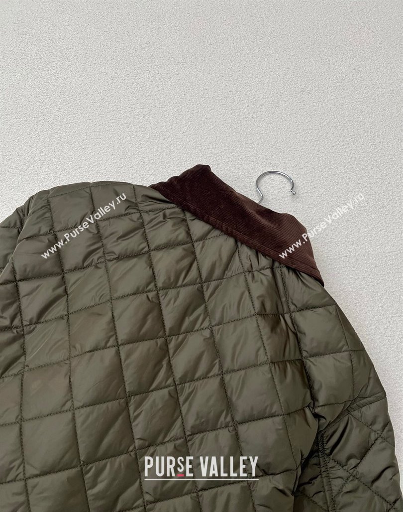 Prada Padded Jacket P112916 Green 2023 (Q-23112916)