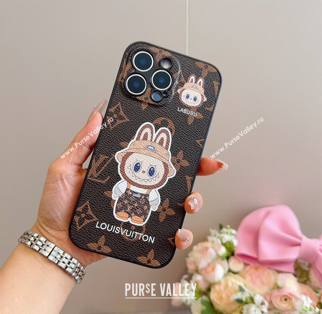 Labubu x Louis Vuitton iPhone Holder Beige 2025 0616 (SHI-250616002)