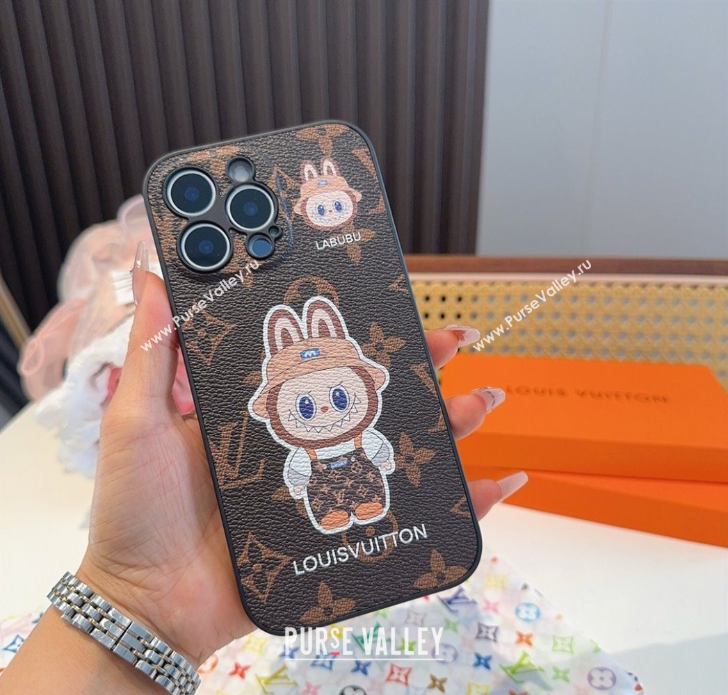 Labubu x Louis Vuitton iPhone Holder Beige 2025 0616 (SHI-250616002)