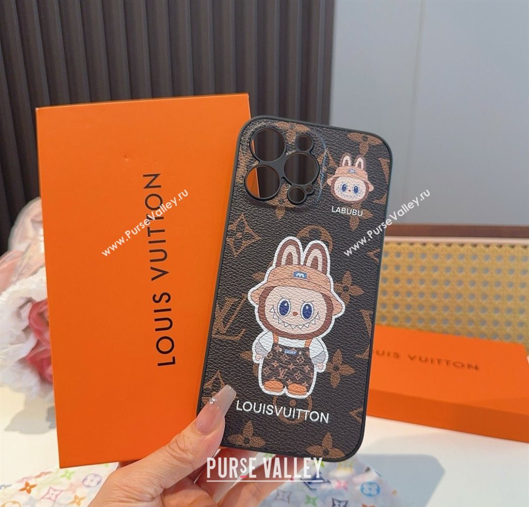 Labubu x Louis Vuitton iPhone Holder Beige 2025 0616 (SHI-250616002)
