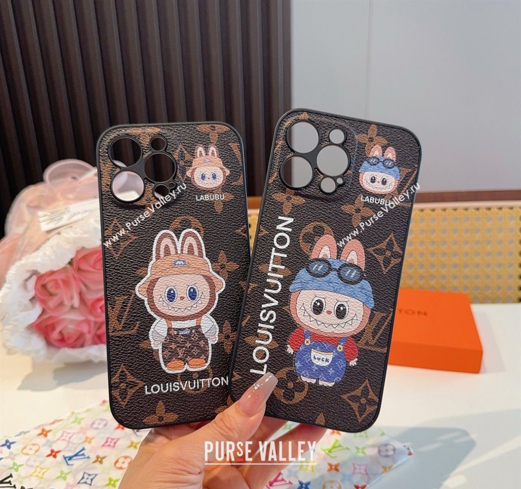 Labubu x Louis Vuitton iPhone Holder Beige 2025 0616 (SHI-250616002)
