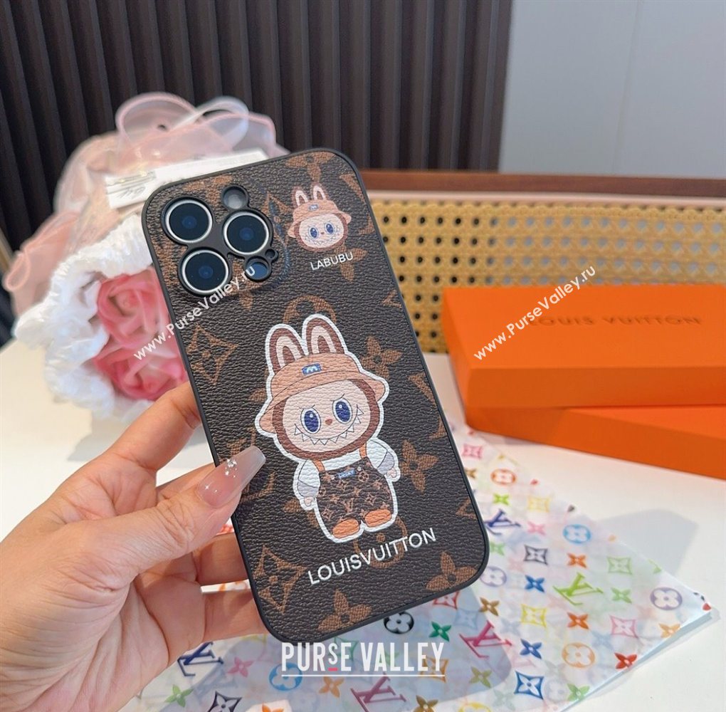 Labubu x Louis Vuitton iPhone Holder Beige 2025 0616 (SHI-250616002)