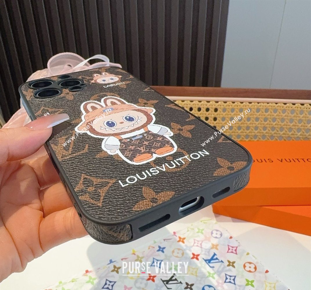 Labubu x Louis Vuitton iPhone Holder Beige 2025 0616 (SHI-250616002)