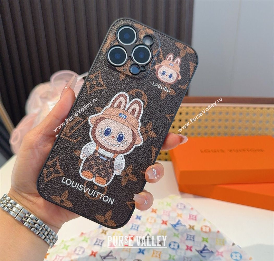 Labubu x Louis Vuitton iPhone Holder Beige 2025 0616 (SHI-250616002)