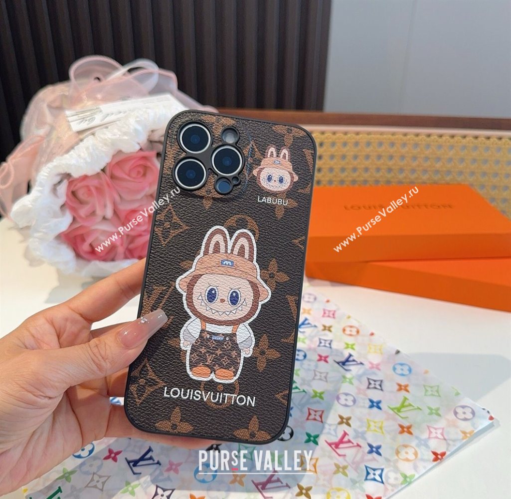 Labubu x Louis Vuitton iPhone Holder Beige 2025 0616 (SHI-250616002)
