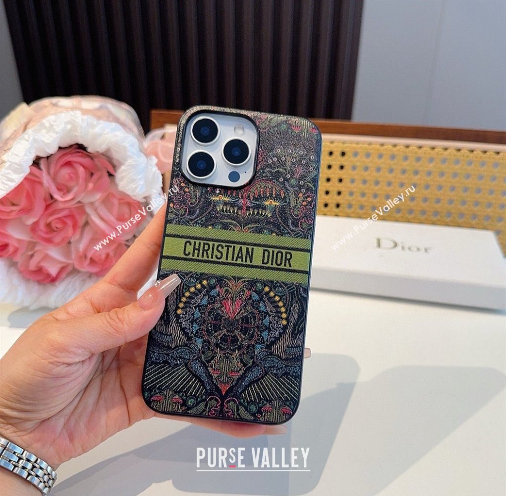 Dior Light of Love iPhone Holder Black 2025 0616 (SHI-250616005)