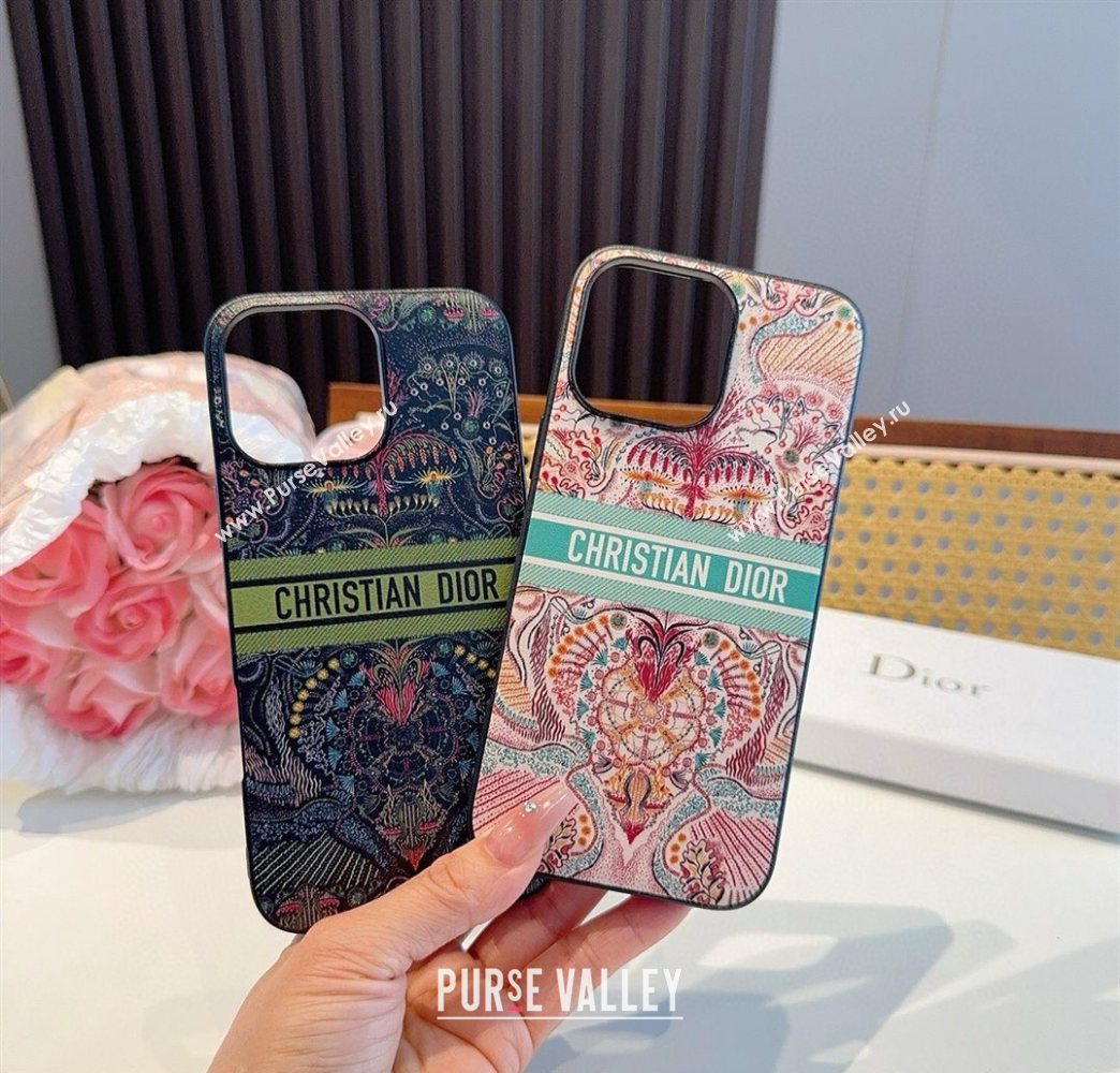 Dior Light of Love iPhone Holder Black 2025 0616 (SHI-250616005)