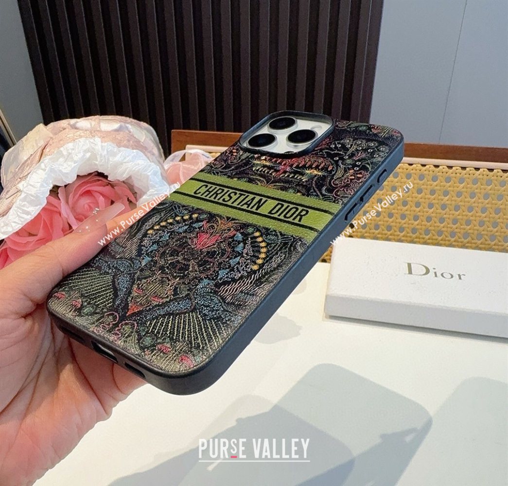 Dior Light of Love iPhone Holder Black 2025 0616 (SHI-250616005)