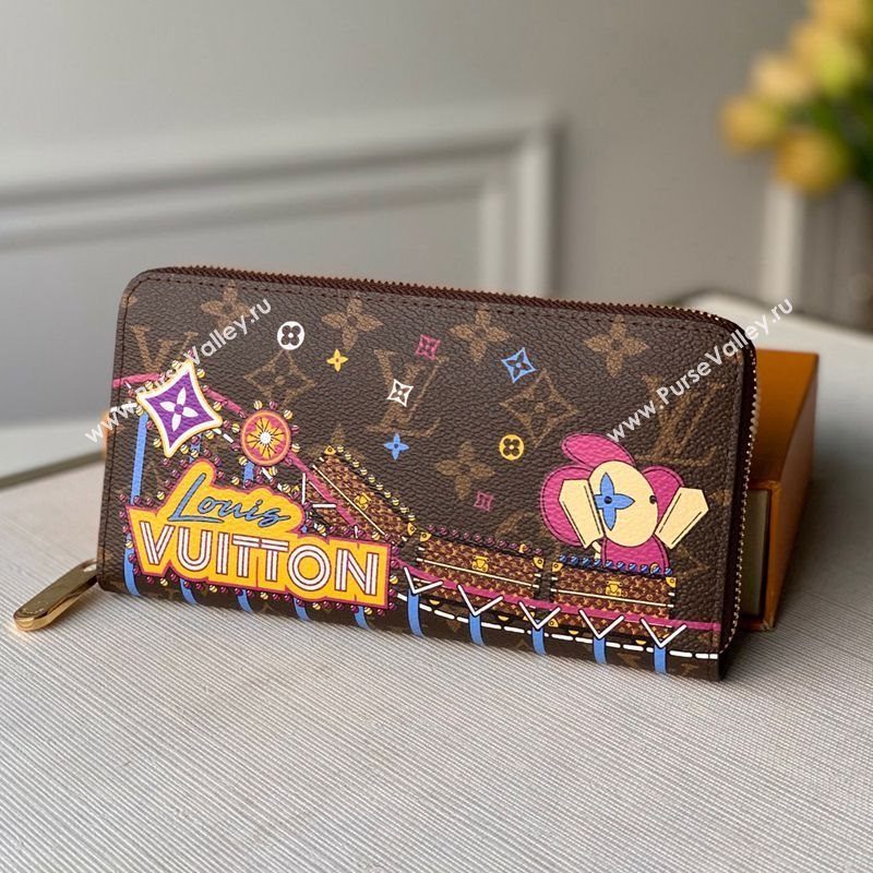 Louis Vuitton Christmas Zippy Wallet in Monogram Canvas M69750 2020 (KI-20112422)