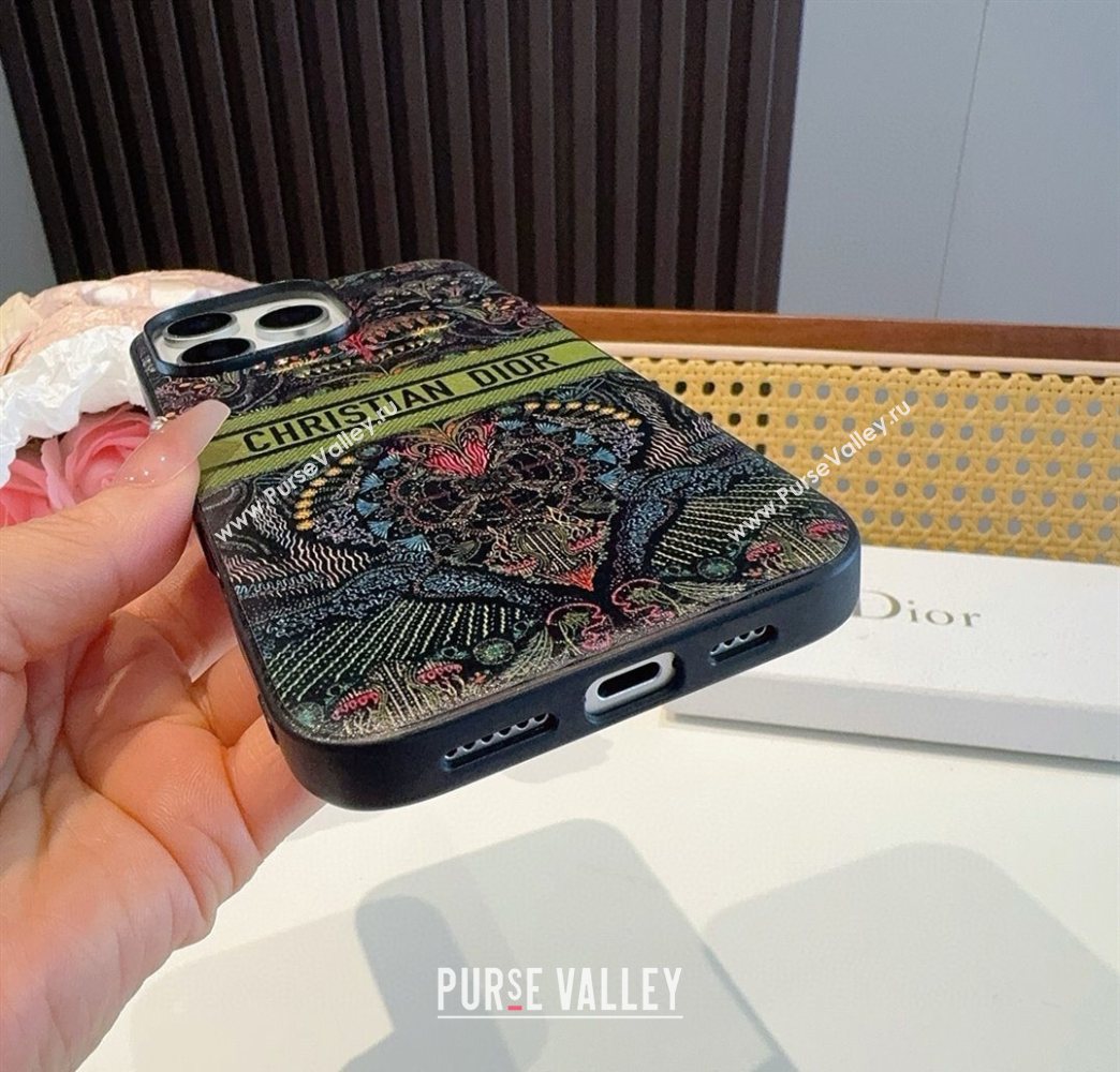 Dior Light of Love iPhone Holder Black 2025 0616 (SHI-250616005)