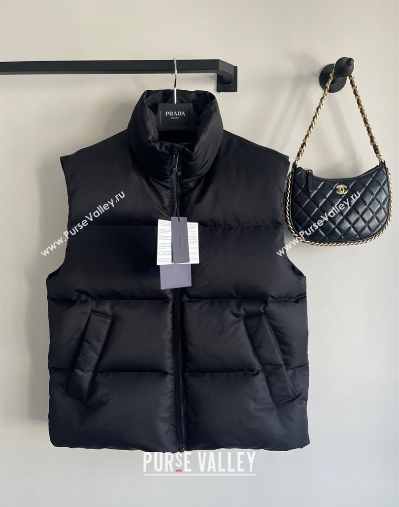 Prada Down Vest P112926 Black 2023 (Q-23112926)