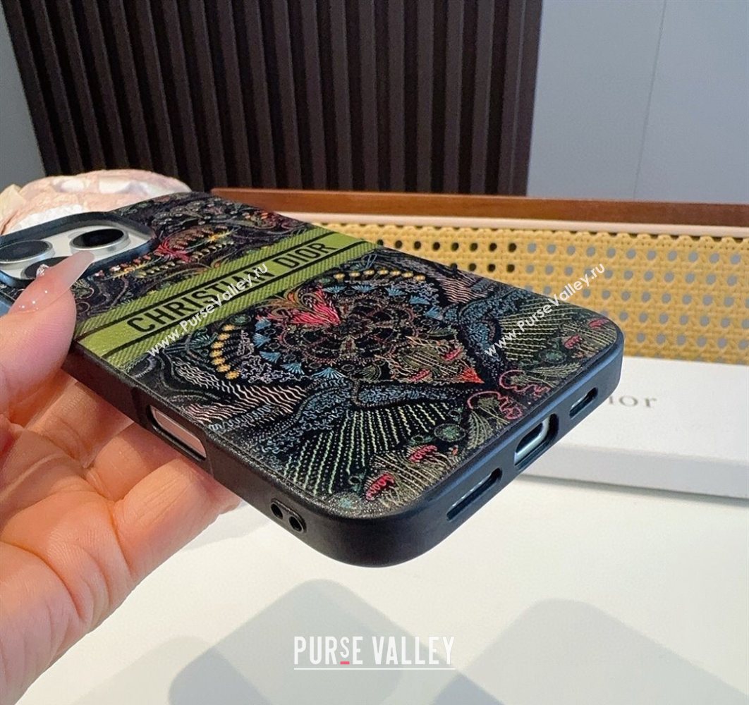 Dior Light of Love iPhone Holder Black 2025 0616 (SHI-250616005)