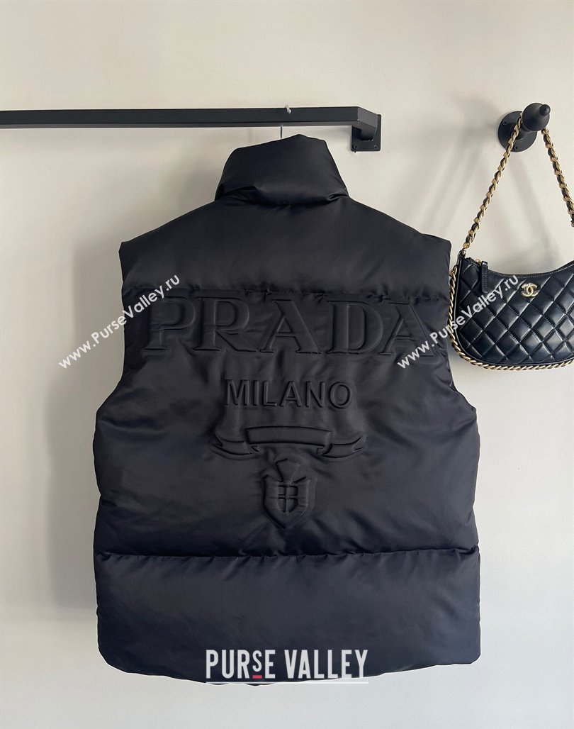 Prada Down Vest P112926 Black 2023 (Q-23112926)