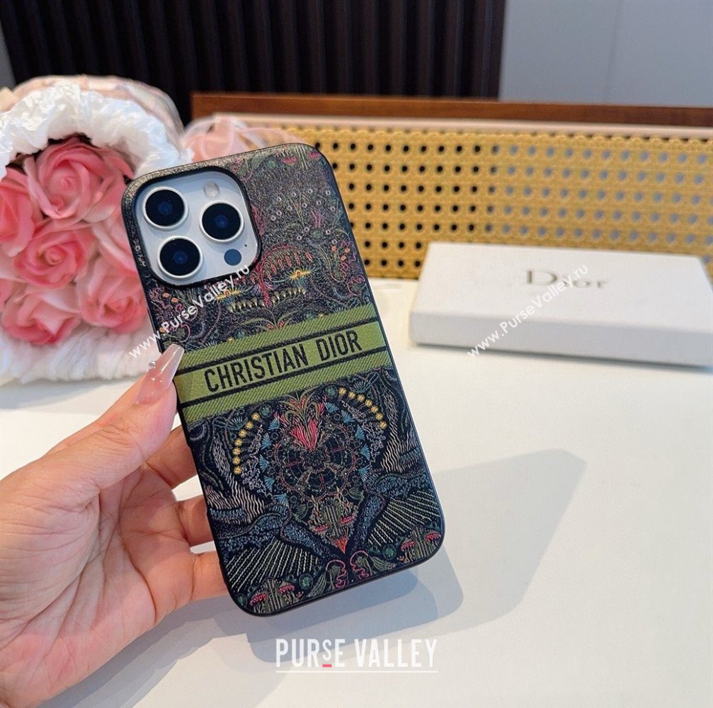 Dior Light of Love iPhone Holder Black 2025 0616 (SHI-250616005)