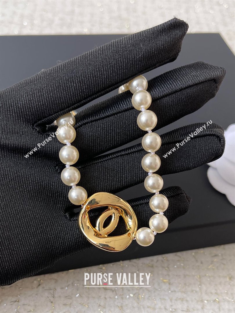 Chanel Pearls Choker Necklace CH101219 2024 (YF-24101219)