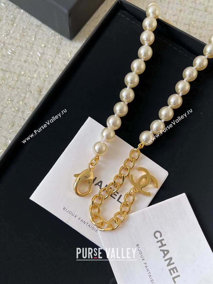 Chanel Pearls Choker Necklace CH101219 2024 (YF-24101219)