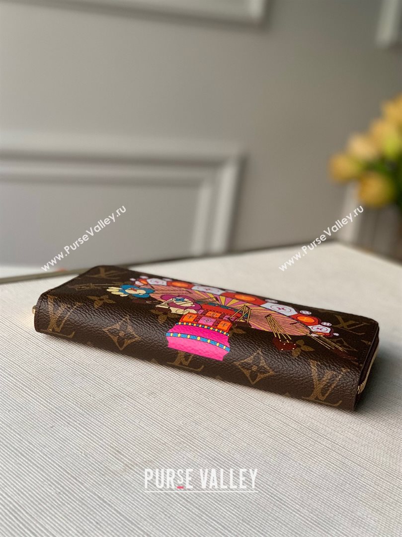 Louis Vuitton Christmas Zippy Wallet in Monogram Canvas M69753 2020 (KI-20112423)