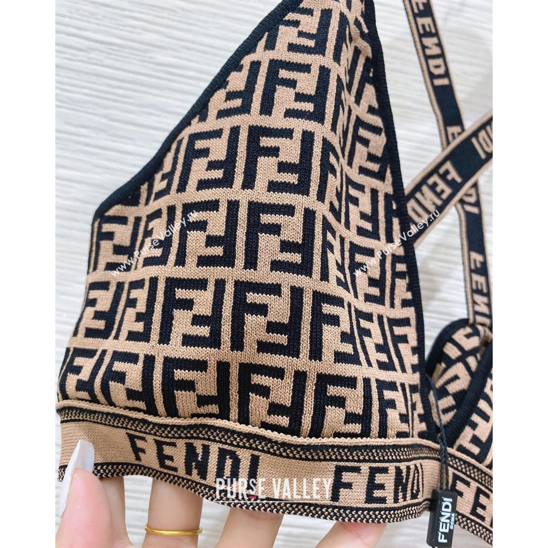 Fendi FF Swimwear FS15 Brown 2021 (Q-21082624)