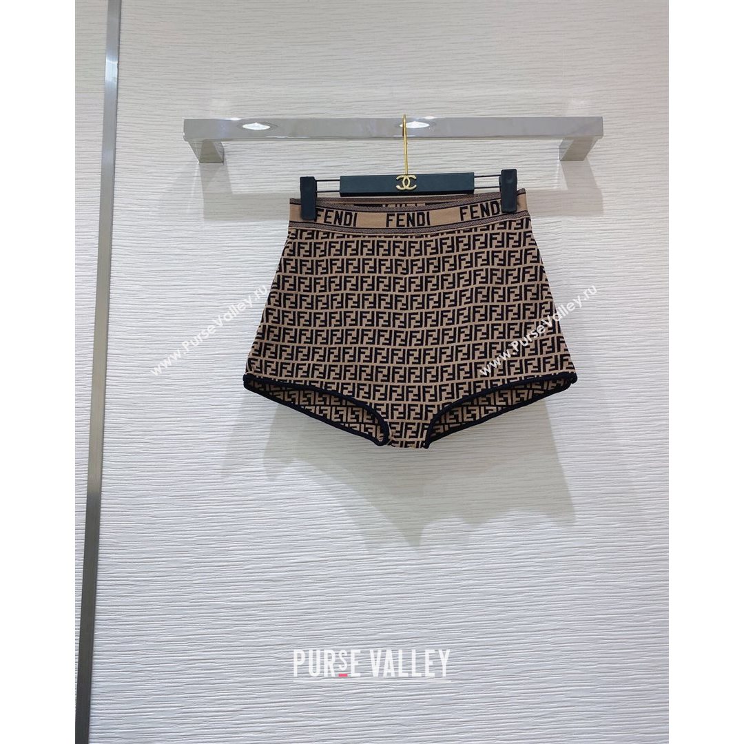 Fendi FF Swimwear FS15 Brown 2021 (Q-21082624)