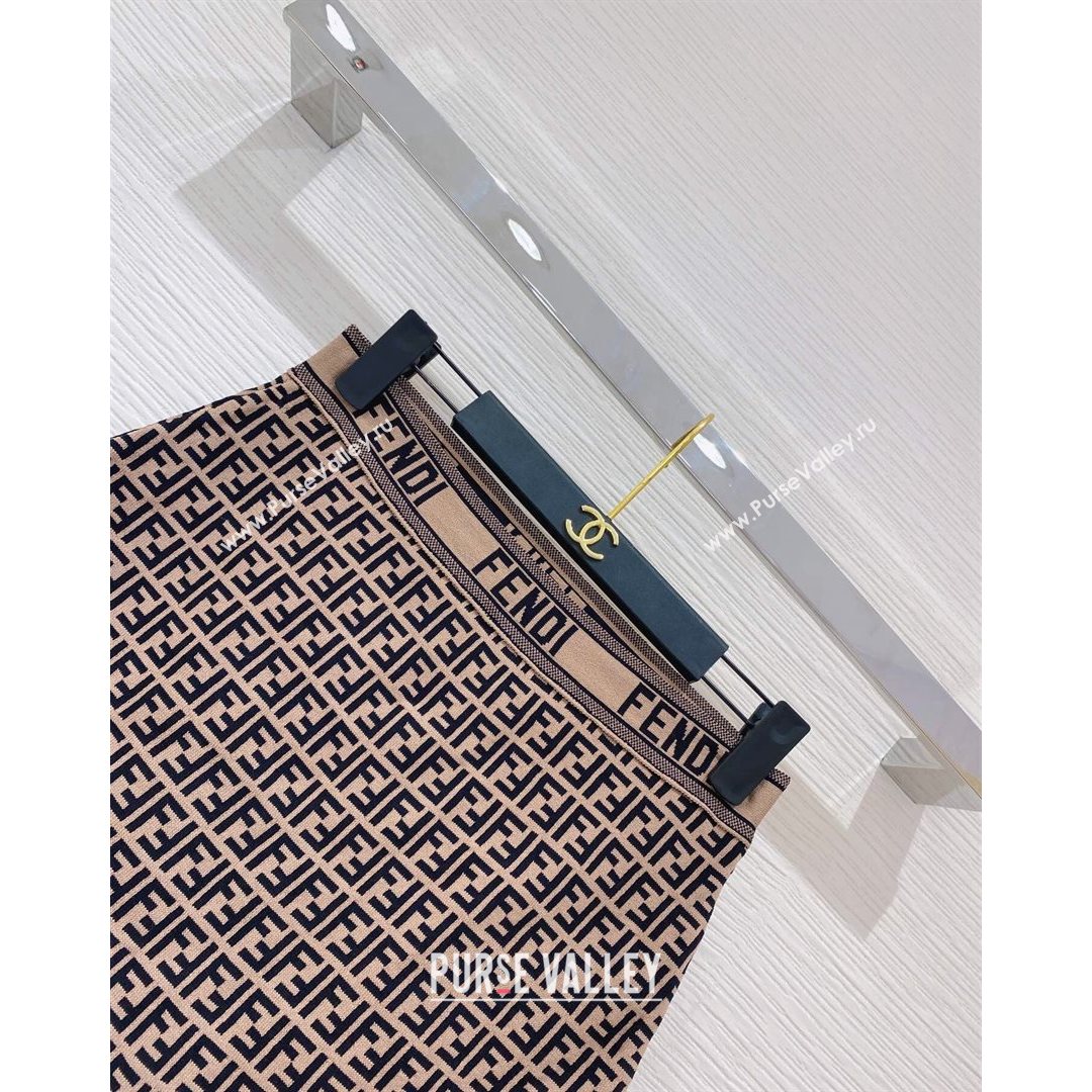 Fendi FF Swimwear FS15 Brown 2021 (Q-21082624)