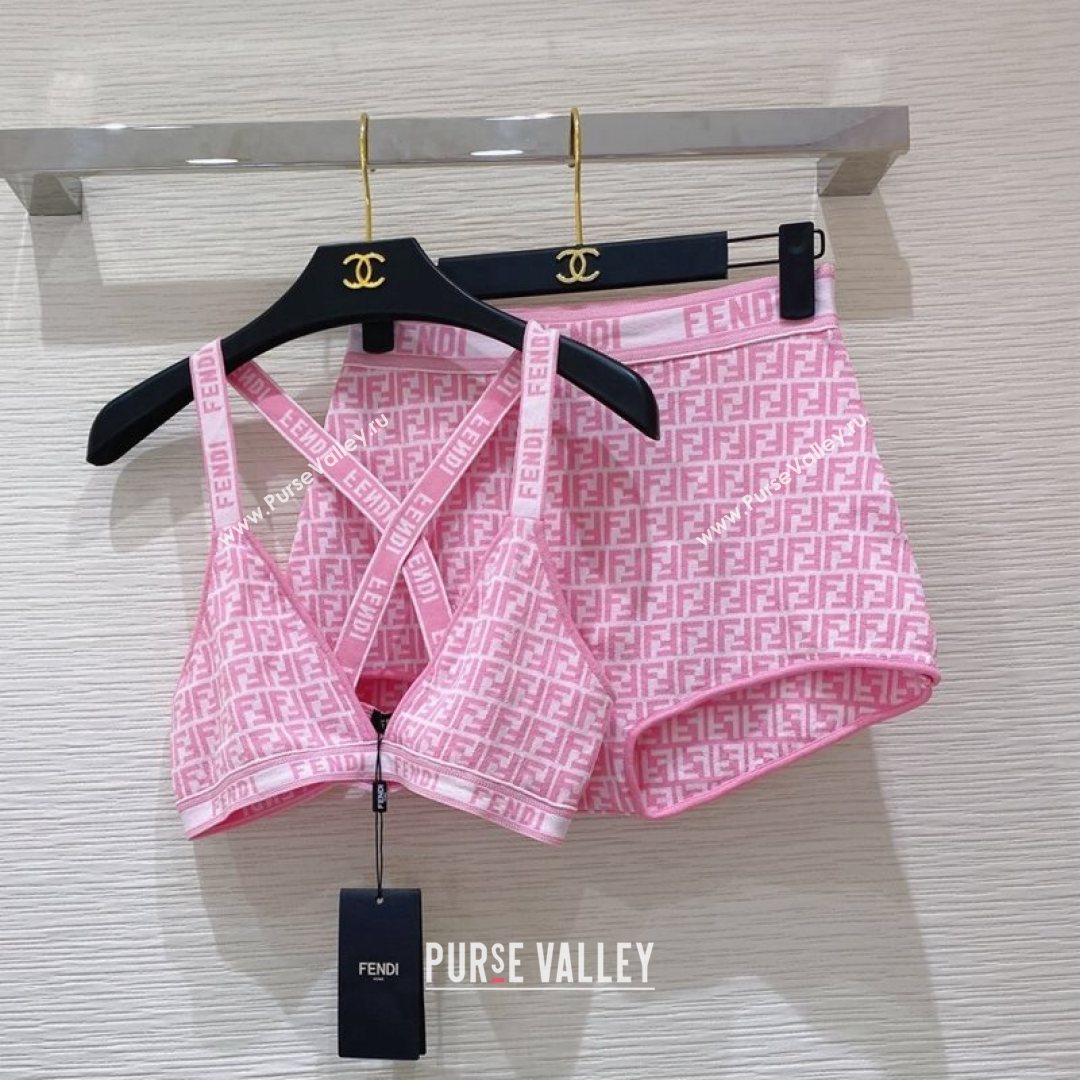 Fendi FF Swimwear FS16 Pink 2021 (Q-21082625)