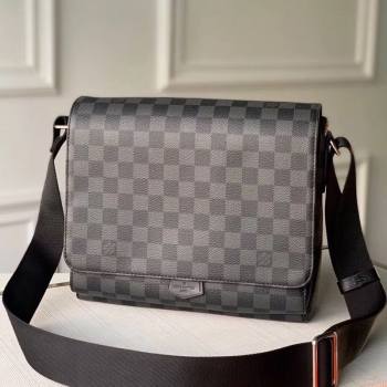 Louis Vuitton New Messenger Bag in Black Damier Canva N40418 2020 (KI-20112426)