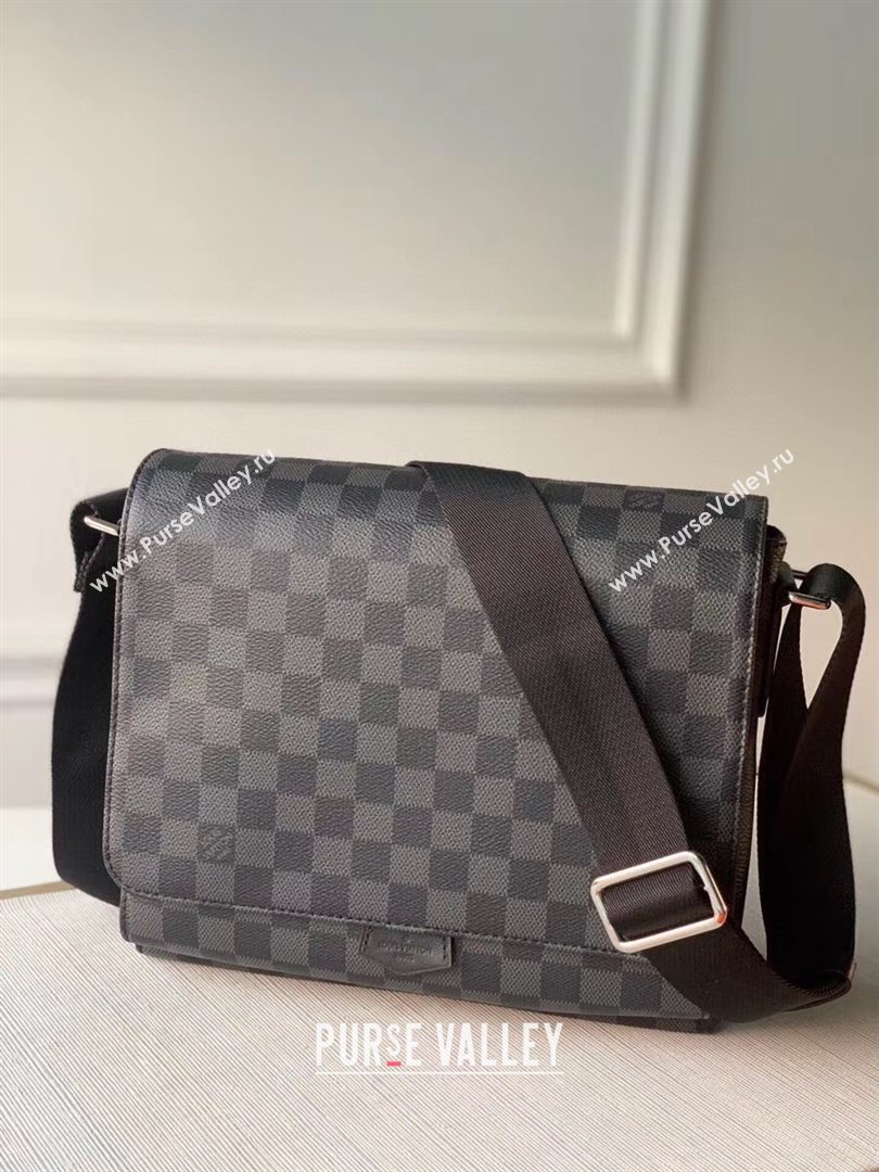Louis Vuitton New Messenger Bag in Black Damier Canva N40418 2020 (KI-20112426)