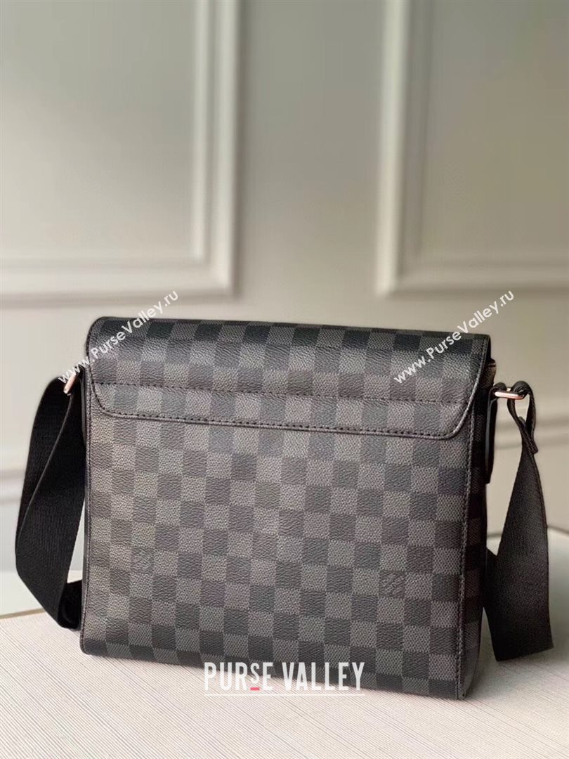 Louis Vuitton New Messenger Bag in Black Damier Canva N40418 2020 (KI-20112426)