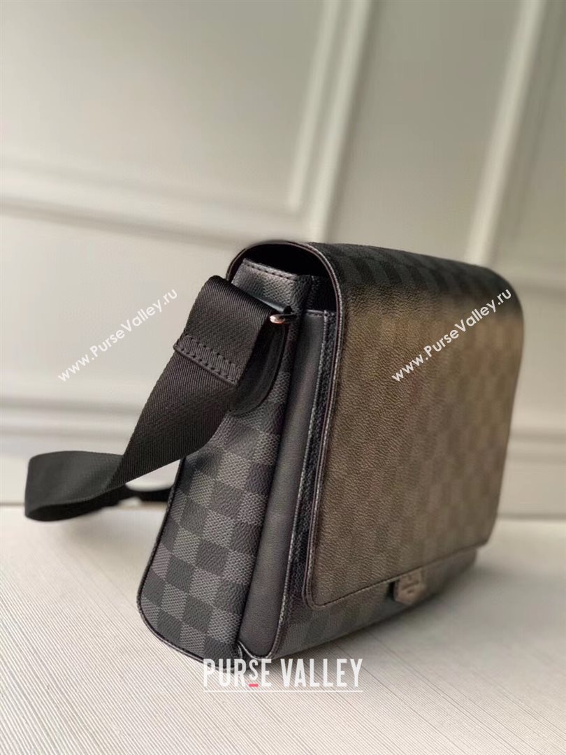 Louis Vuitton New Messenger Bag in Black Damier Canva N40418 2020 (KI-20112426)