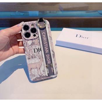 Dior Toile de Jouy iPhone Holder Pink 2025 0616 (SHI-250616010)