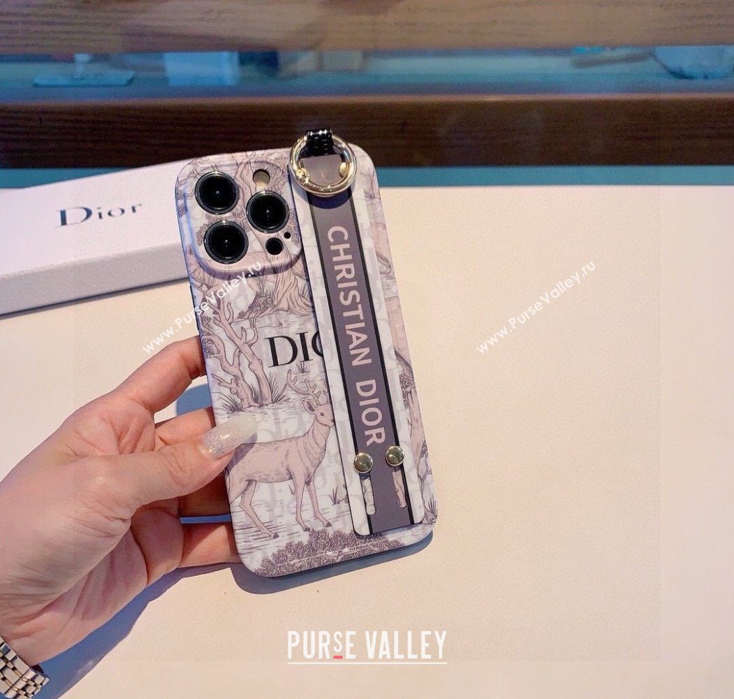 Dior Toile de Jouy iPhone Holder Pink 2025 0616 (SHI-250616010)