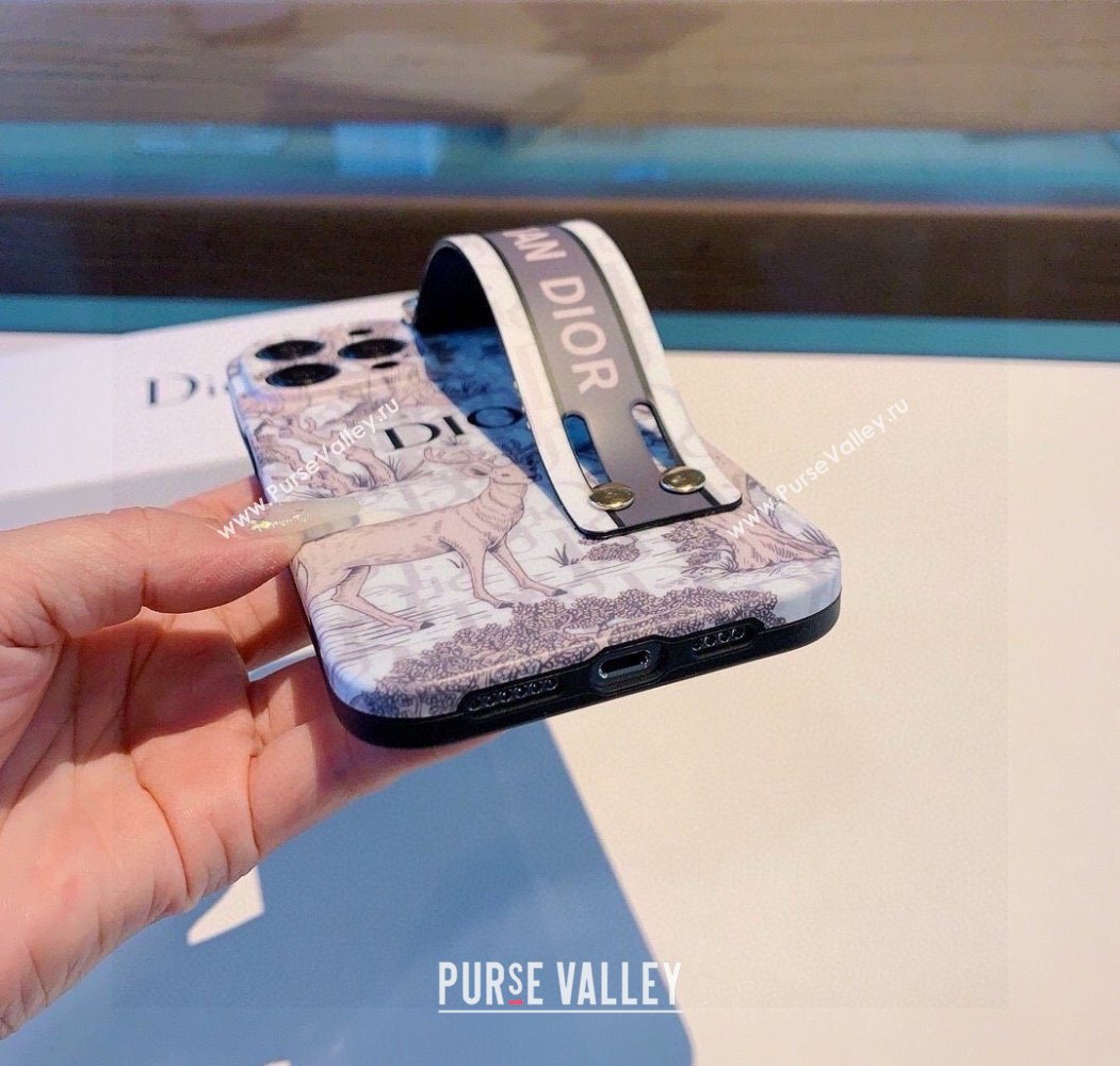 Dior Toile de Jouy iPhone Holder Pink 2025 0616 (SHI-250616010)