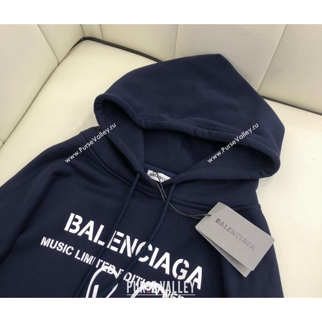 Balenciaga Sweatshirt Dark Blue 2021 (Q-21082627)
