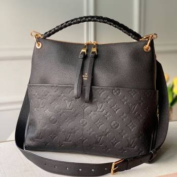 Louis Vuitton Maida Hobo Bag in Black Monogram Leather M45522 2020 (KI-20112427)