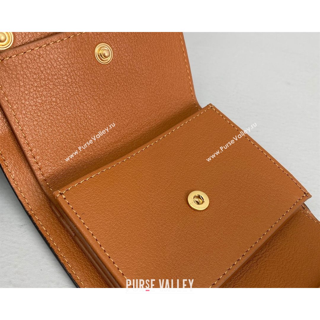 Celine Triomphe Small Wallet Brown 2021 60031 (NM-21080511)