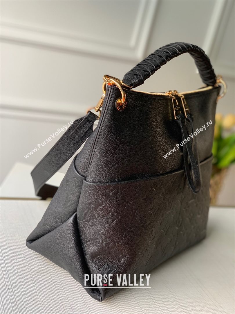 Louis Vuitton Maida Hobo Bag in Black Monogram Leather M45522 2020 (KI-20112427)