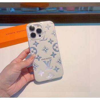 Louis Vuitton iPhone Holder White/Silver 2025 0616 (SHI-250616011)